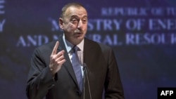Președintele azer Ilham Aliev în Turcia, la Congresul Mondial al Energiei, Istanbul, 10 octombrie 2016 
