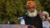 FILE: Maulana Fazlur Rehaman, leader of Jamiat Ulma-e Islam (JUI), an Islamist political party, is determined to march on Islamabad next month.