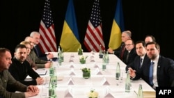 Зустріч української й американської делегацій у Мюнхені, 14 лютого 2025 року