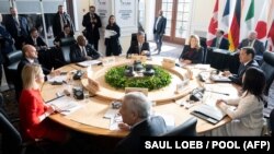 Ministri spoljnih poslova Grupe sedam na sastnaku u La Malbeu u Kanadi, 13. mart 2025.