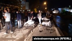 Пожарот во ковид центарот во Тетово, 8 ссептември 2021
