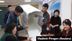 2017-жылдын 15-октябрында өткөн президенттик шайлоо учуру.
