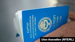Кыргызстандын жалпы жарандык паспорту. Иллюстрациялык сүрөт.