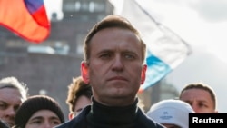 Alekszej Navalnij egy korábbi felvételen