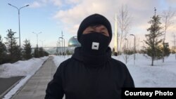 Марафонец Марат Жыланбаев. Нур-Султан, 23 марта 2020 года.