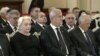 Slujba religioasă la înmormântarea fostului președinte al României, Ion Iliescu.