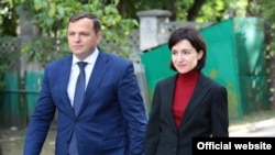 Andrei Năstase și Maia Sandu, lansarea campaniei pentru alegerile locale din 20 octombrie, Chișinău 21 septembrie 2019