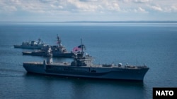 Este posibil ca navele NATO să înceapă să patruleze în Marea Baltică după presupusa sabotare a cablurilor.